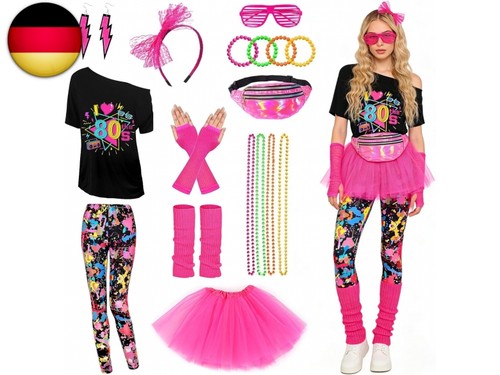 Dazztime 80er jahre outfit - jahre,