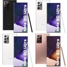 SAMSUNG Galaxy Note 20 Ultra (5G) Handy - 128GB 12GB RAM - Ohne Vertrag - Neu