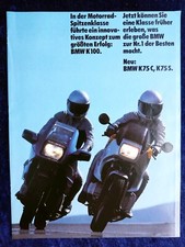 BMW Motorrad K 75 S, K 75 C, K