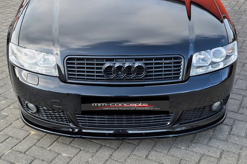 Cup spoilerlippe schwarz audi - cup,