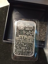 Star Wars Light Side Silberbarren The Royal Mint 1 oz 999,9 Fine Silver