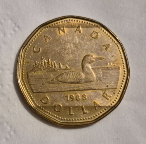 Canada dollar 1988 elizabeth - dollar,