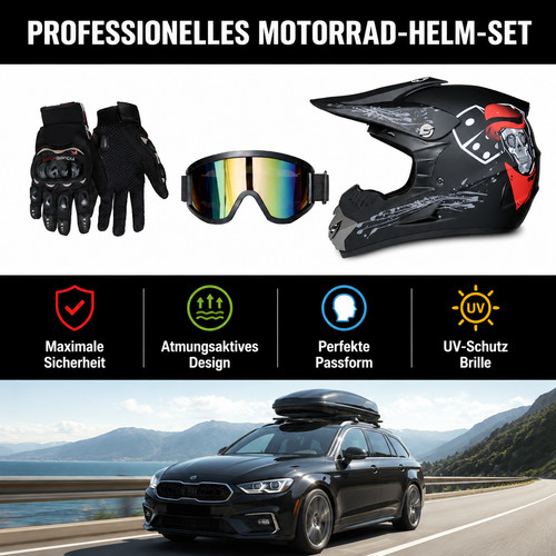 Motocrosshelm downhill rallye - motocrosshelm,