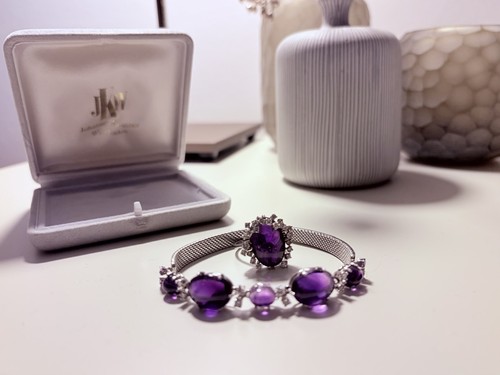 Weißgold 750 armband und - und, ring