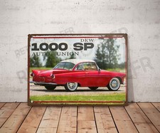 Vintage Blechschild DKW 1000sp
