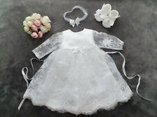  Taufkleid  +Stirnband+Schuhe