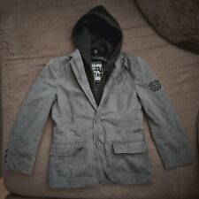 C&A Blazer Jungen 140 Anzugjacke Kommunion Hochzeit Anzug grau Smoking Jacke