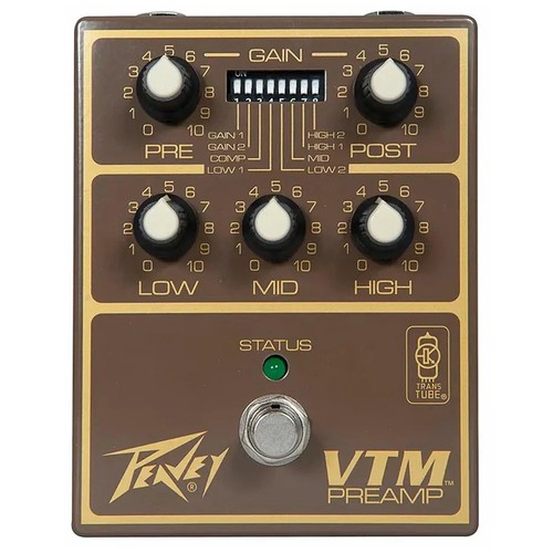 Neu peavey vtm preamp pedal - vtm,