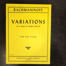 Rachmaninoff - Variations on a