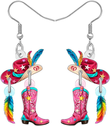 Acryl cowgirl hut - acryl, cowboy