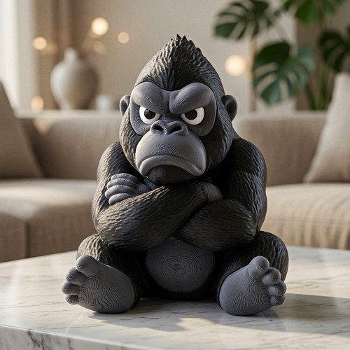 Grumpy gorilla der - grumpy,
