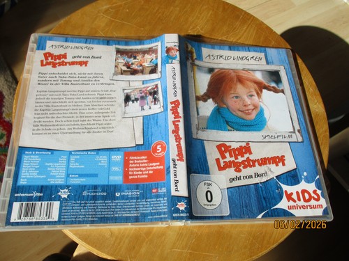 Dvd astrid lindgren pippi - astrid, lindgren: