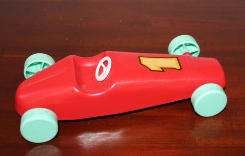 Ddr plastik rennauto 17cm - plastik,