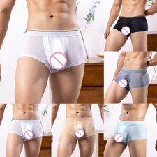 Bequeme Herren Eis Seide