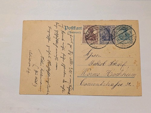 Deutsches reich ganzsache - deutsches,