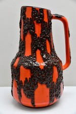 Vintage Fat Lava Krug Vase