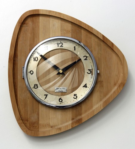 New 28cm wooden wall clock - clock,