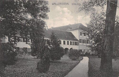 722503 schloß wallerstein - ak,