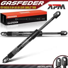 2x Gasfeder Heckklappe Dämpfer 255mm 600N für Porsche 911 Coupe Cabriolet Targa