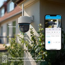 HiLook by Hikvision | 4 MP PTZ WLAN IP Überwachungskamera Zoom & Schwenken
