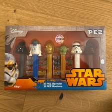 Star Wars 6 PEZ Spender mit 8