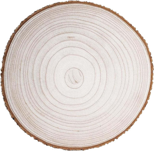 Holzscheiben rund 34cm - rund, 30-34cm