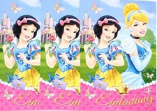 Einladungskarten Prinzessin