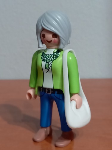 Playmobil figur alte - oma, mit