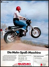 Suzuki 125 werbung 1978 - suzuki, rv