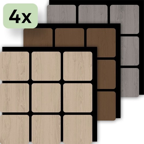 Akustikpaneel block 4er - akustikpaneel,