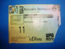 98/99 Ticket BVB Dortmund FC