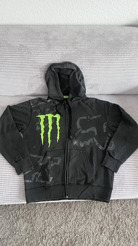 Hoodie pullover fox - fox, monster