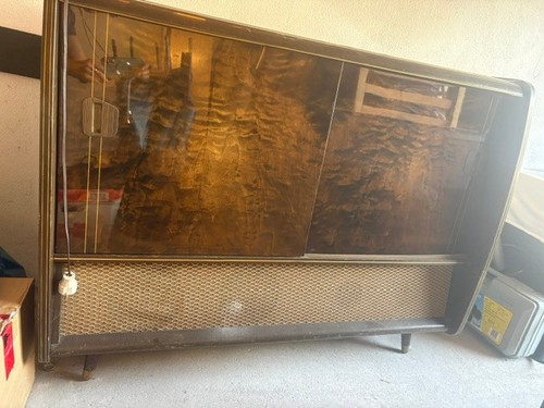 Vintage musiktruhe - vintage, /