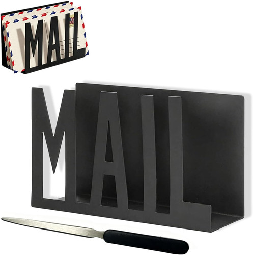 Briefablage schwarz metall - briefablage,,