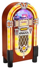 Karcher JB 6604 Jukebox Retro CD MP3 Radio SD MMC Kartenslot USB Lightshow