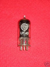 Röhre UF43 VALVO geprüft GUT Tube UF 43 Valvula Valve Valvola Test Tutto Lampe