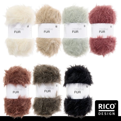 Rico design 100 creative fur - creative,