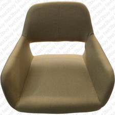 Beliani Decor 2er Set Sessel Gelb Stoff Holz Retro Esszimmer Skandi Stil