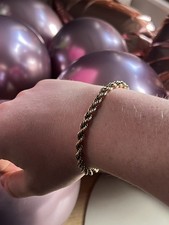 Kordel Gold Armband 333 8 Kt