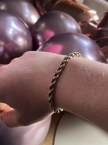 Kordel gold armband 333 kt - kordel,
