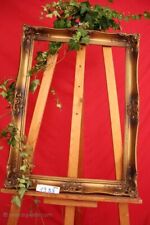 Zauberhafter antiker Prunkrahmen / Stuckrahmen / Barock Stil / Goldpatina / Verz