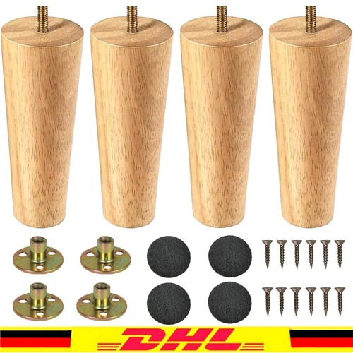 Möbelfüße holz konisch - möbelfüße,