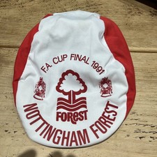 Cap 1991 FA Cup Finale. Mütze Nottingham Forest v Spurs @ Wembley Forest