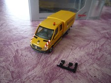 Herpa 950060 MB Sprinter DK Pritschen Plane Leonhard Weiss  Maßstab 1:87  in OVP