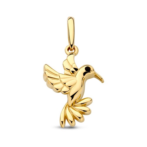 Anhänger kolibri 585 gold - kolibri,