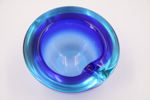 Murano glas blockschale 1960er - glas,