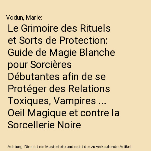 Grimoire des rituels - grimoire,