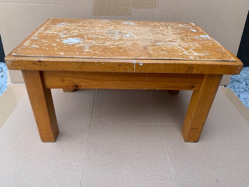 Alte ddr fussbank kleiner - alte,