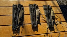 Märklin M H0 Elektrische Weiche 5204 Rechts Schiene Schienen Eisenbahn Modellbau
