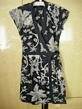 leichtes Sommerkleid Wickelkleid Strandkleid Gr.34, von Clockhouse neu